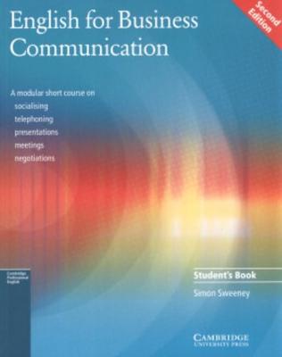 ISBN: 9780521754491 ENGLISH FOR BUSINESS COMMUNICATION STUDENTS BOOK