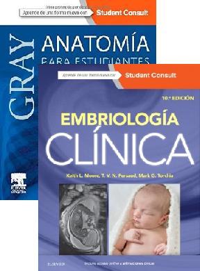 ISBN: 9788445826898 LOTE GRAY ANATOMIA PARA ESTUDIANTES + EMBRIOLOGIA CLINICA