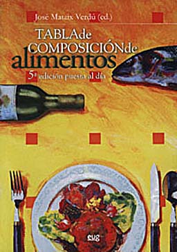 ISBN: 9788433849809 TABLA DE COMPOSICION DE ALIMENTOS