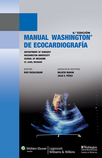 ISBN: 9788415684206 MANUAL WASHINGTON DE ECOCARDIOGRAFÍA